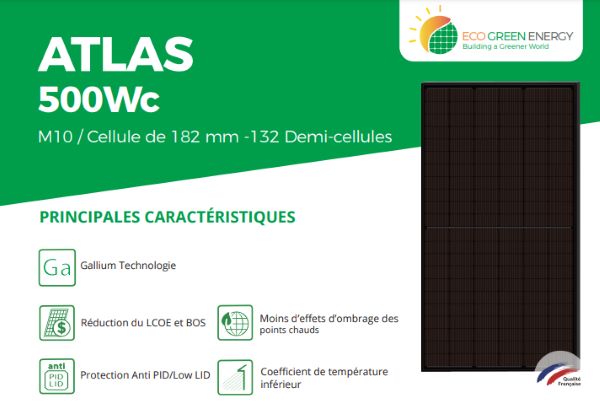 panneaux solaire photovoltaïque Eco-Green-Energy Atlas 